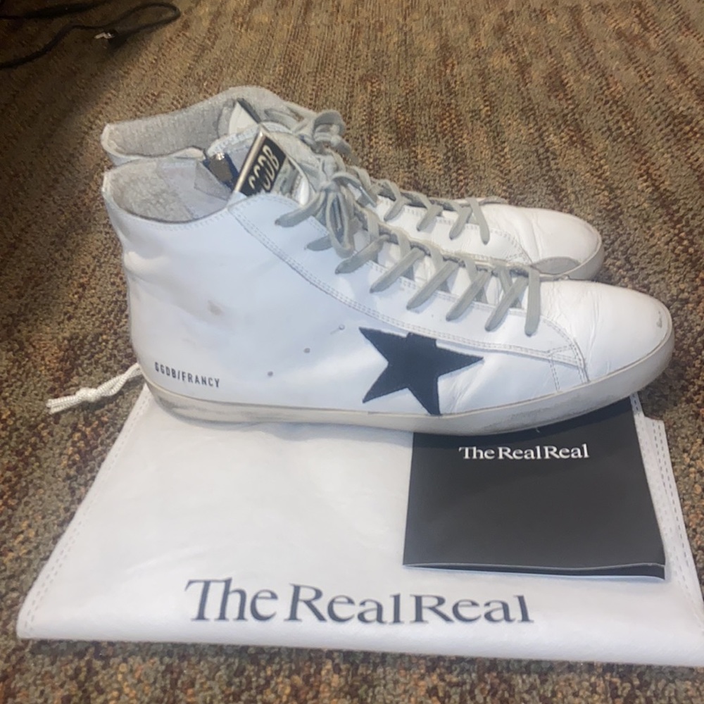 Authentic Golden Goose Francy High Tops